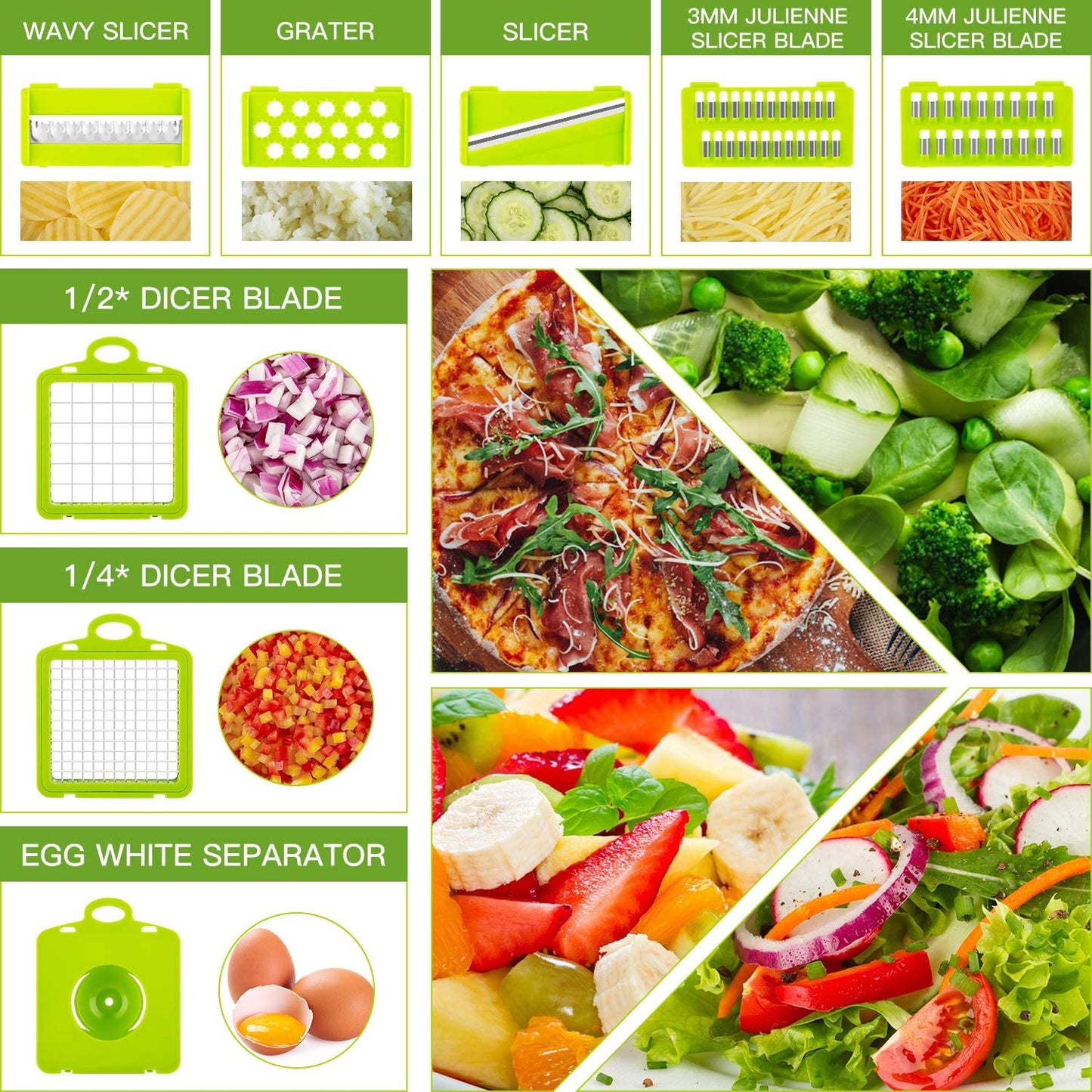 14 Pc Perfect Produce Chopper