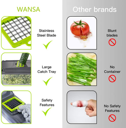 14 Pc Perfect Produce Chopper
